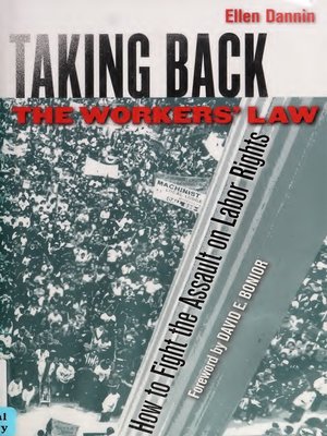 cover image of Taking Back the Workers' Law